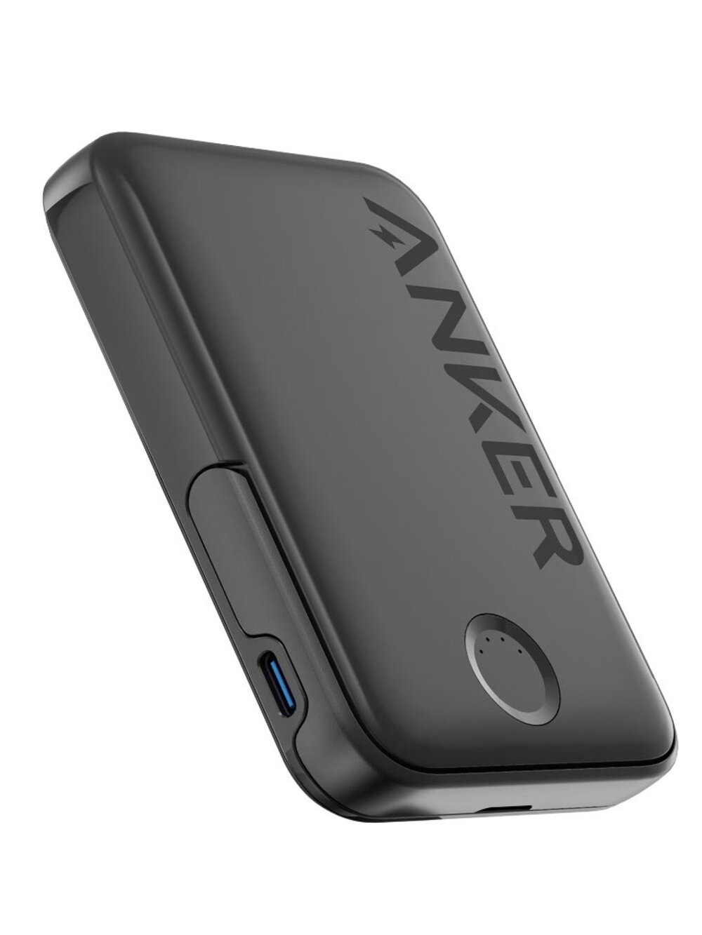 Anker MagGo 5,000mAh Magnetic Battery Pack with Stand, 7.5W Wireless Charger - Picture 4 of 5